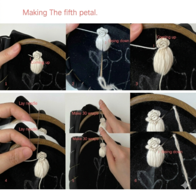 3D Rose Embroidery Velvet Evening Bag Making Tutorial (PDF) – Couture Handbag Sewing Guide